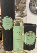 BAMBOO VETIVER  CANDLE 24
